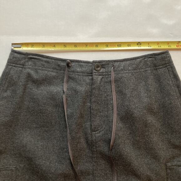 Eddie Bauer Women Skirt Wool Blend with 6 Pockets and Front Slit Sz 8 And Top - Picture 10 of 13